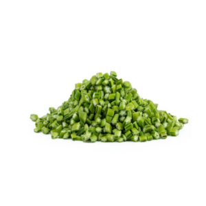 Cluster bean diced
