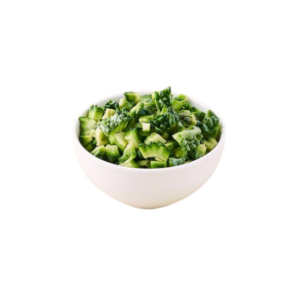 Bitter gourd diced