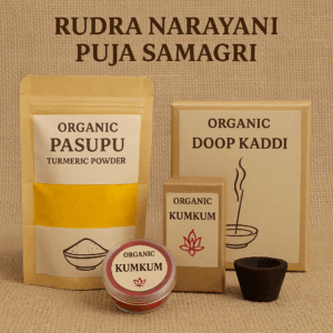Rudra Narayani Puja Samagri – Complete Organic Ritual Pack