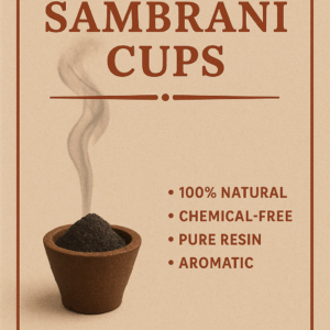 Organic Sambrani Cups – Pure Aromatic Bliss